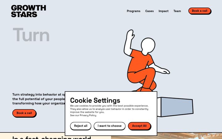 Screenshot of growthstars.co