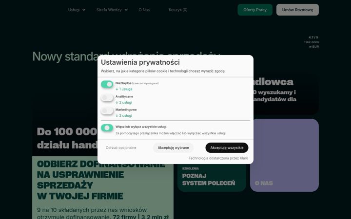 Screenshot of growton.pl