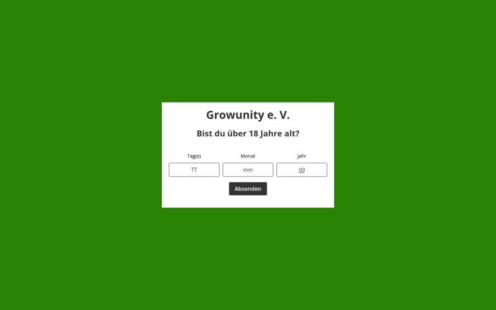 Kuvakaappaus sivustosta growunity.club