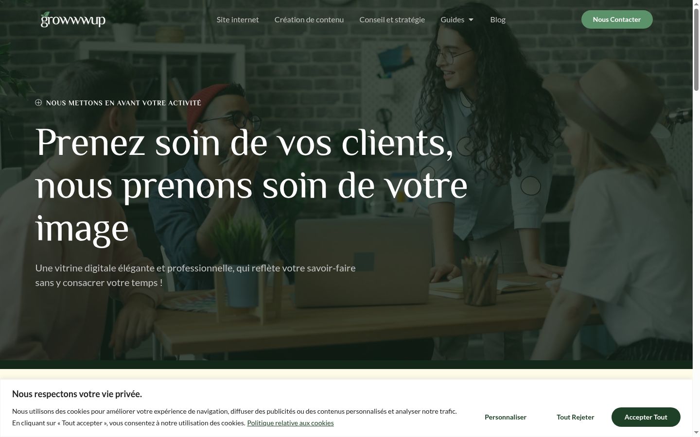 Sutikimo reklamjuostės, rodytos prieš bet kokią sąveiką, ekrano kopija