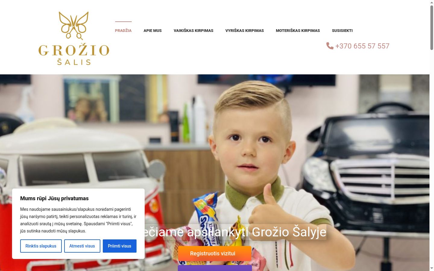 Zrzut ekranu banera zgody wyświetlanego przed jakąkolwiek interakcją