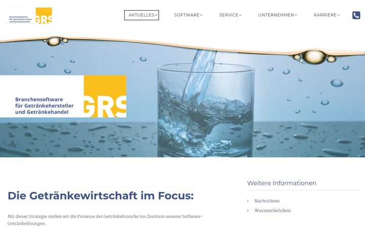 Screenshot of grs-systeme.de