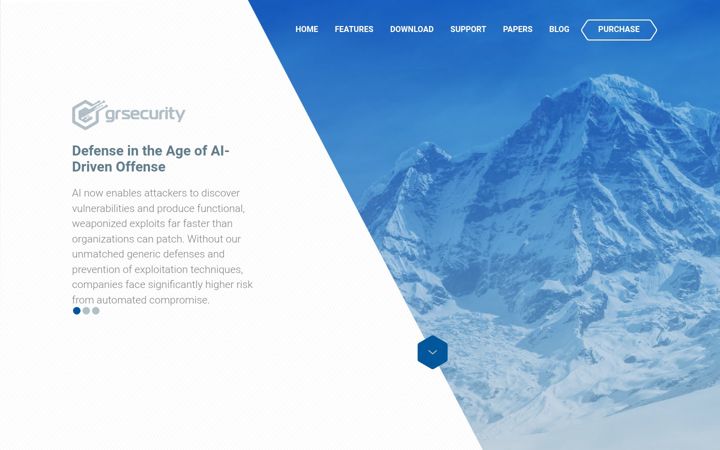 Képernyőkép: grsecurity.net