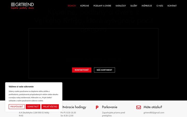 Screenshot of grtrend.sk