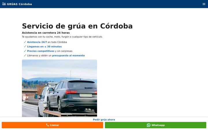 Screenshot of gruas-cordoba.com