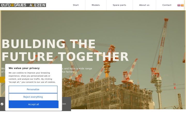 Screenshot of gruasoima.com