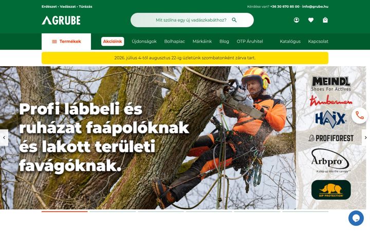 Screenshot of grube.hu