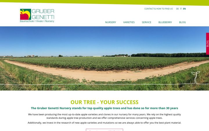 Screenshot of gruber-genetti.it