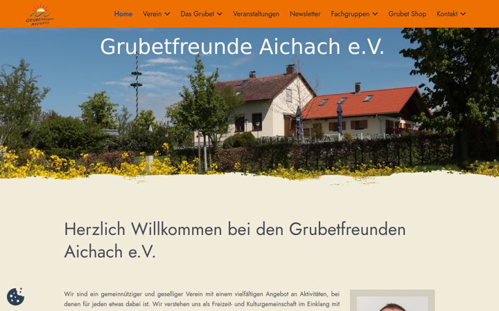 Screenshot of grubetfreunde.de