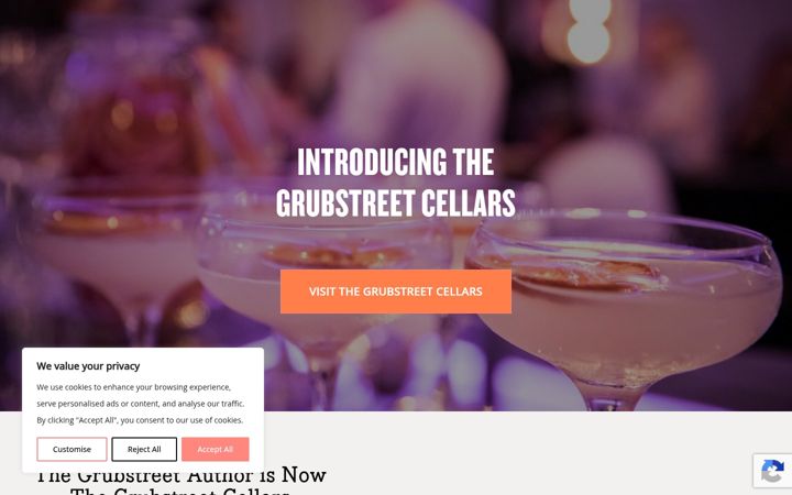 Screenshot of grubstreetauthor.co.uk