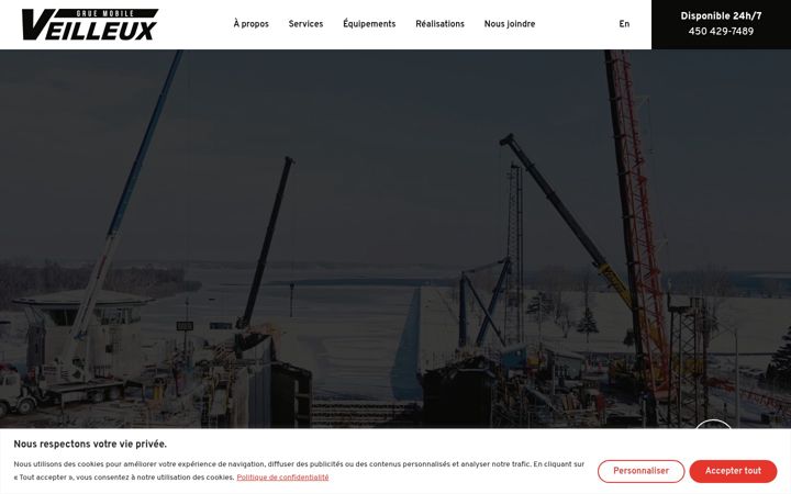 Screenshot of gruemobileveilleux.com