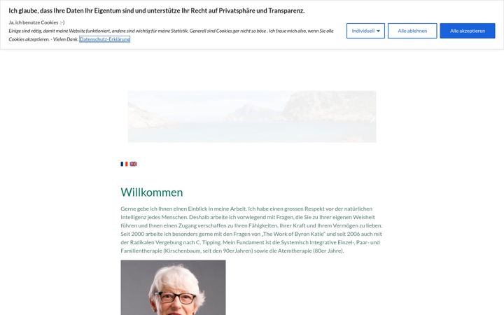 Screenshot of gruenbaum.ch