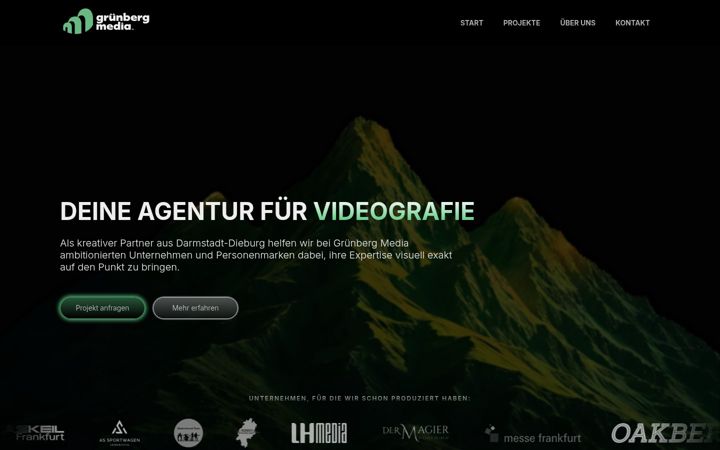 Screenshot of gruenberg-media.de