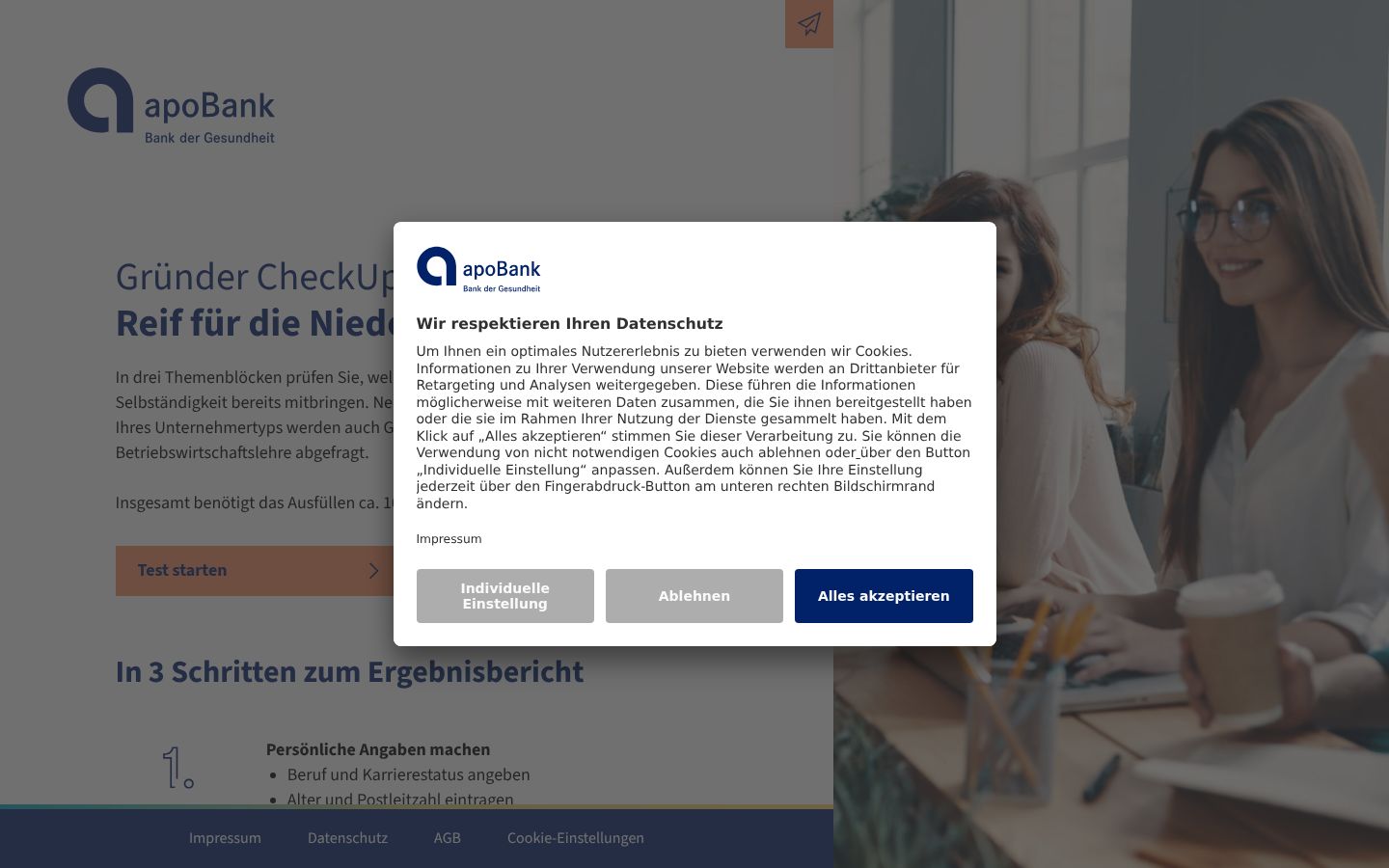Zrzut ekranu banera zgody wyświetlanego przed jakąkolwiek interakcją