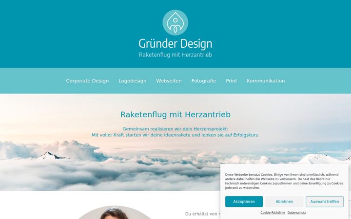 Screenshot of gruender-design.de