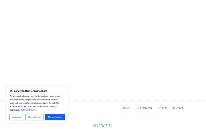 Screenshot of gruenehelden.de