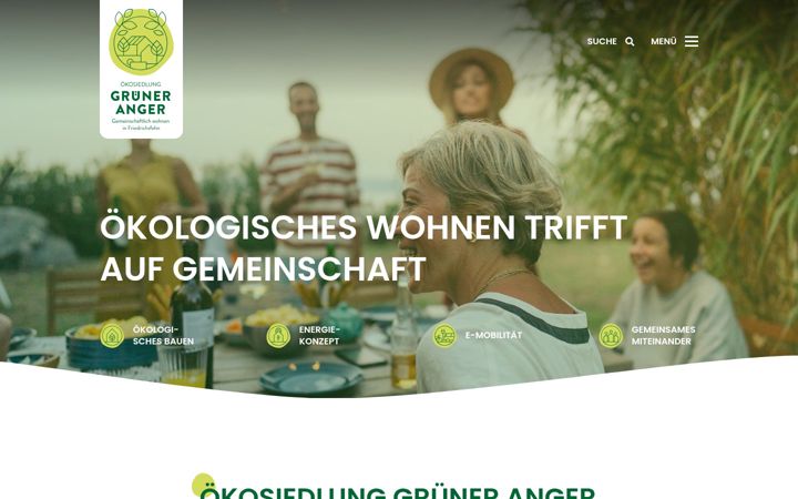 Screenshot of gruener-anger.de