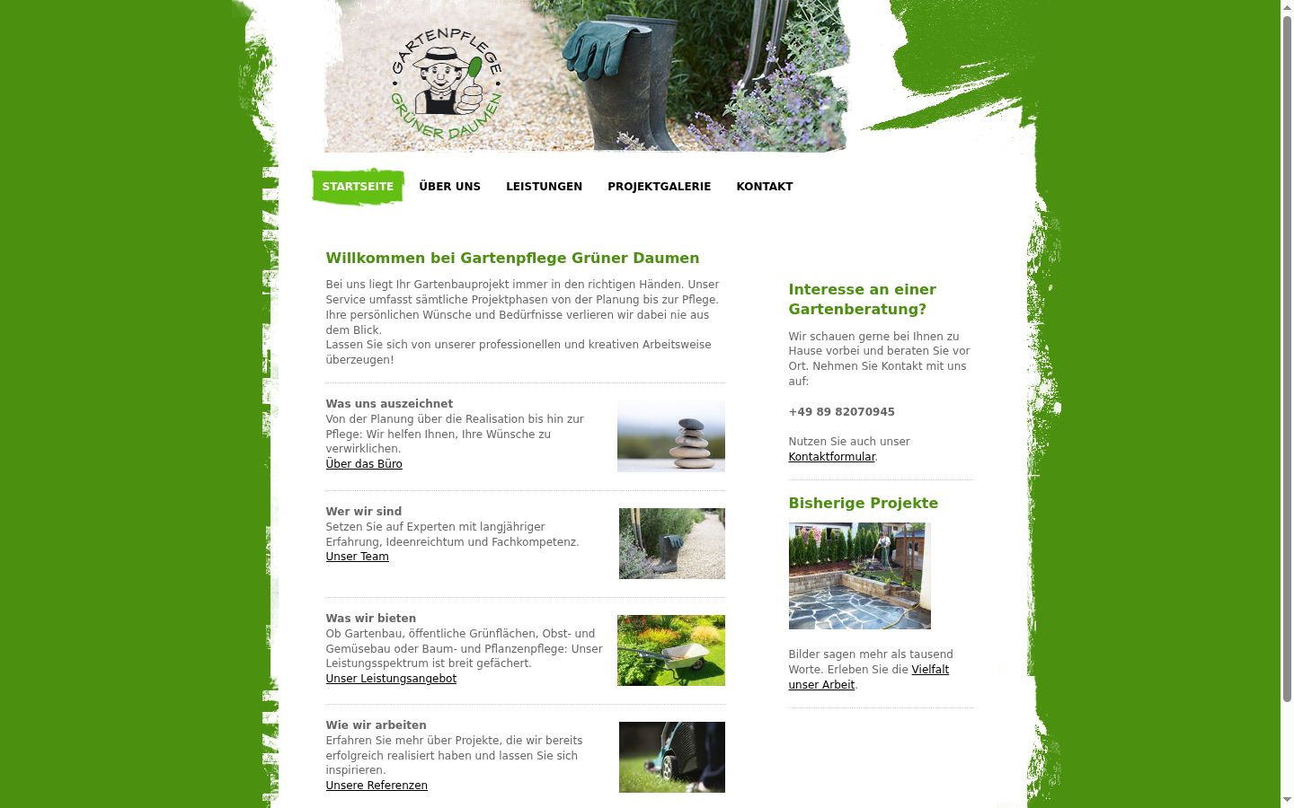 Screenshot des Einwilligungsbanners vor jeglicher Interaktion