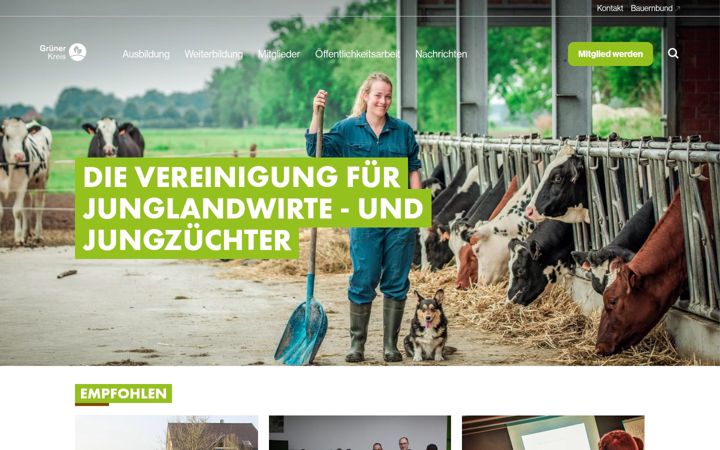 Screenshot of gruenerkreis.be