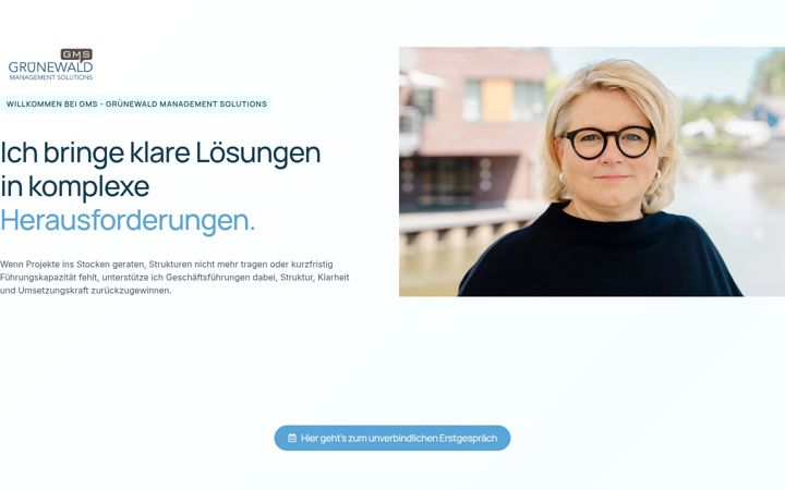 Screenshot of gruenewald.solutions