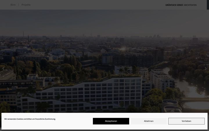 Screenshot of gruentuchernst.de