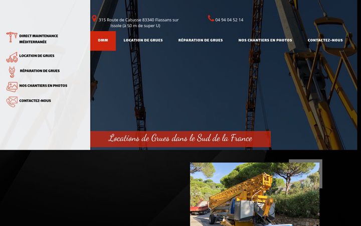 Screenshot of grues-dmm-83.fr