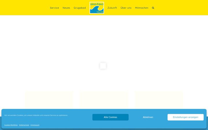 Screenshot of grugabad-freunde.de