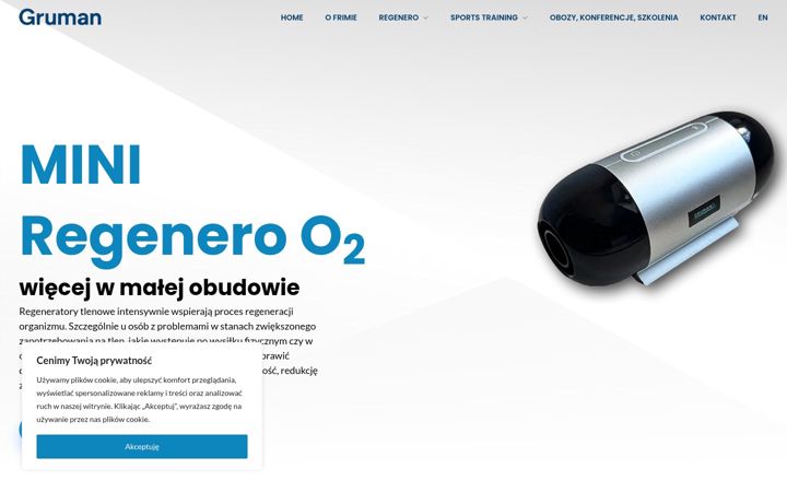 Screenshot of gruman.eu