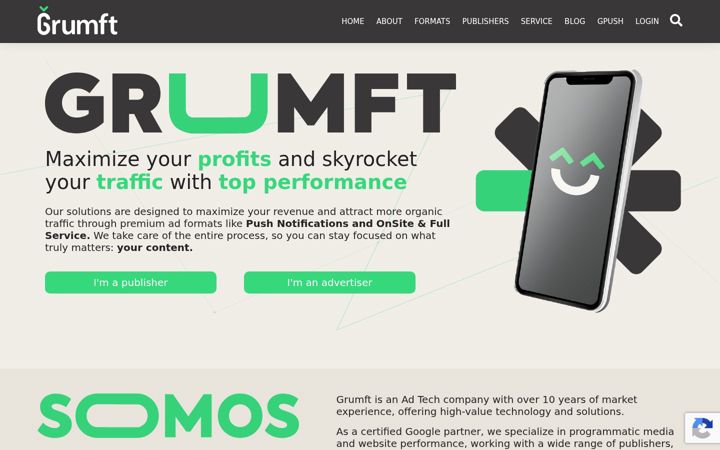 Screenshot of grumft.com