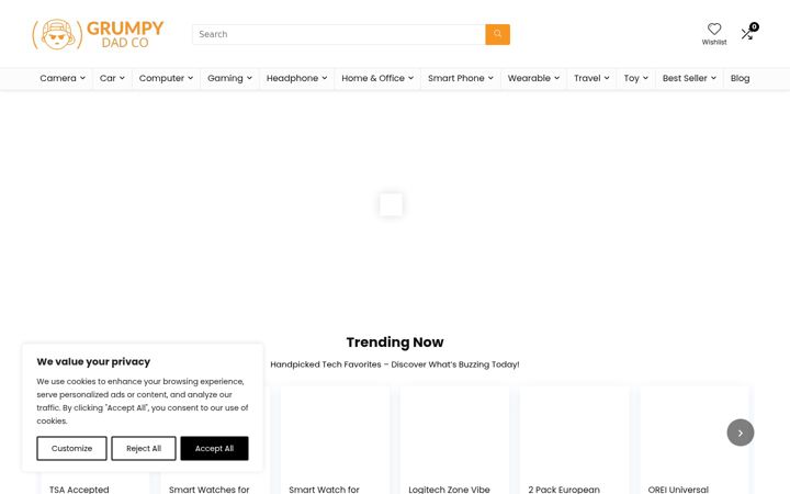 Screenshot of grumpydadco.tech