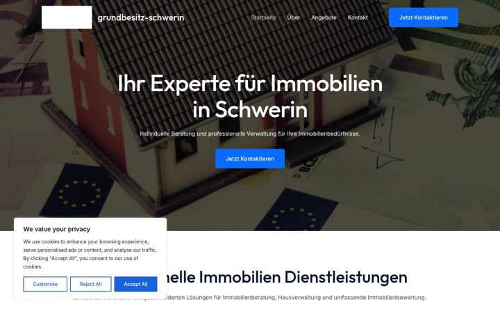 Screenshot of grundbesitz-schwerin.com
