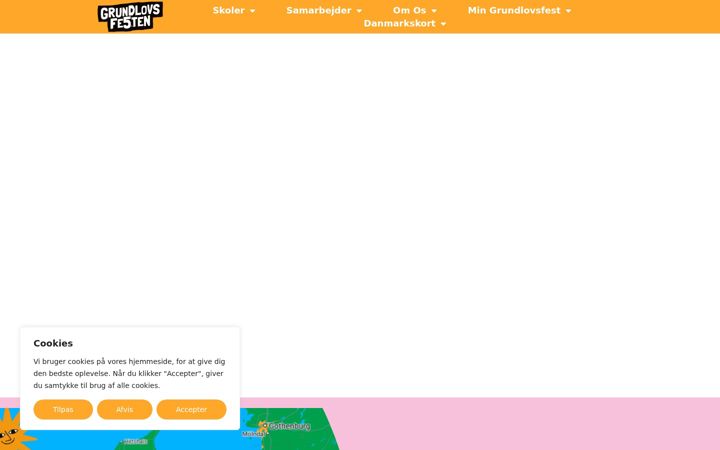 Screenshot of grundlovsfesten.dk