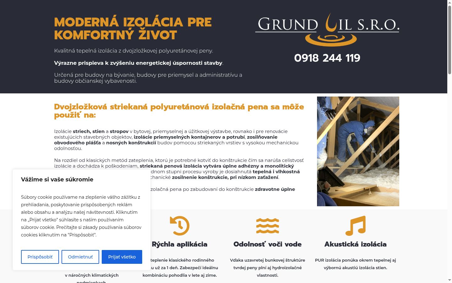Ekrānuzņēmums ar piekrišanas baneri, kas tika rādīts pirms jebkādas mijiedarbības