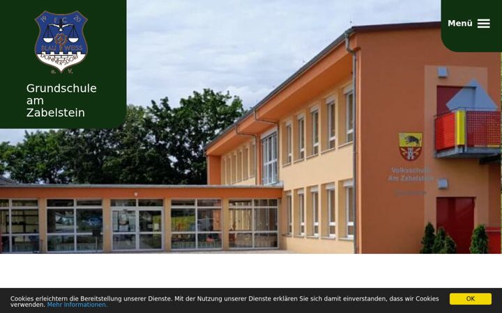 Screenshot of grundschule-donnersdorf.de