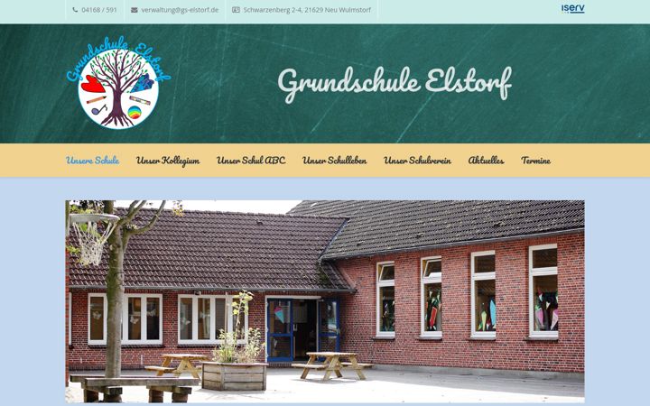 Screenshot of grundschule-elstorf.de