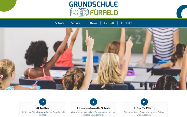 Screenshot of grundschule-fuerfeld.de