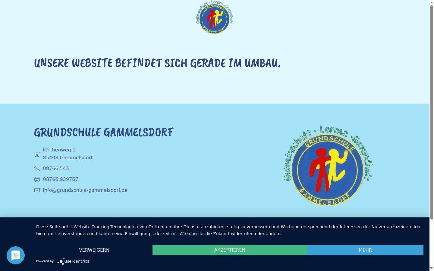 Zrzut ekranu banera zgody wyświetlanego przed jakąkolwiek interakcją
