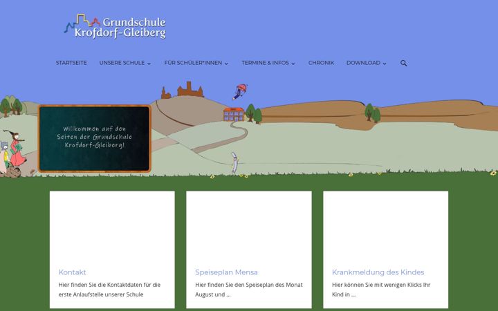 Screenshot of grundschule-krofdorf.org