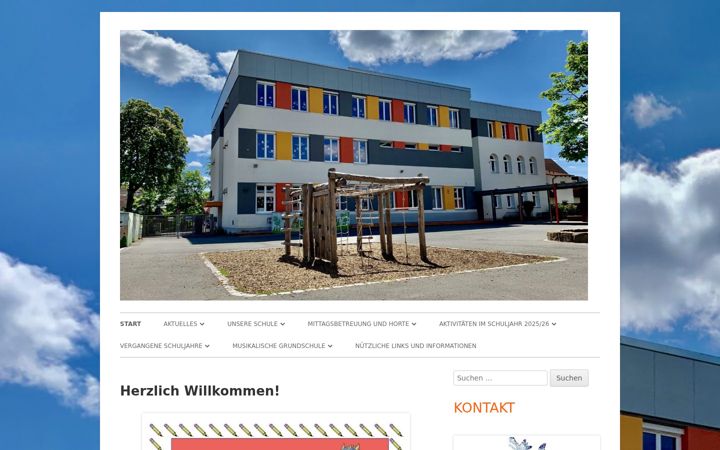 Screenshot of grundschule-laufamholz.de