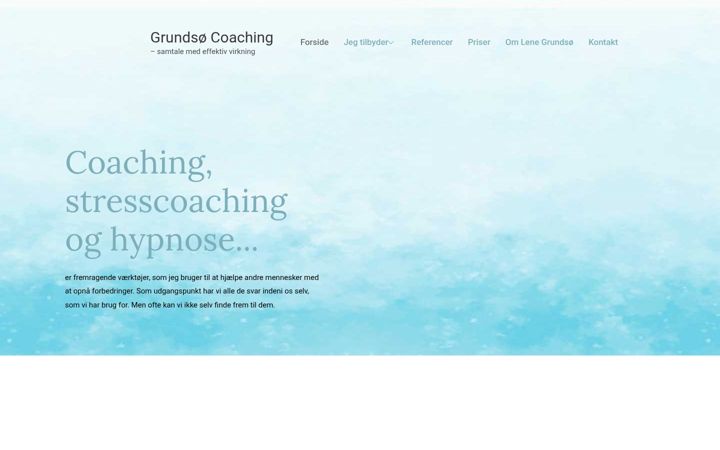 Screenshot of grundso.dk
