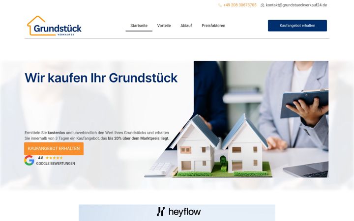 Screenshot of grundstueckverkauf24.de