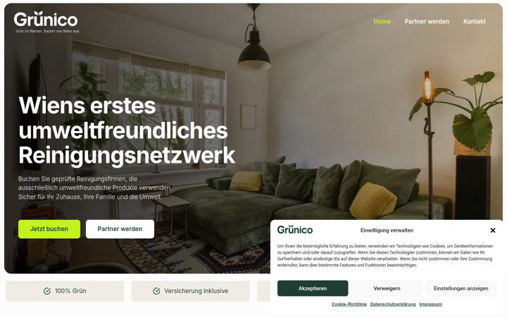 Screenshot of grunico.de