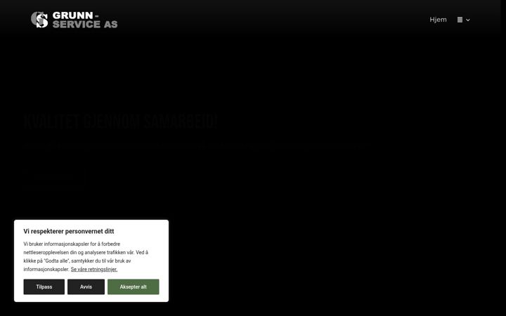 Screenshot of grunn-service.no