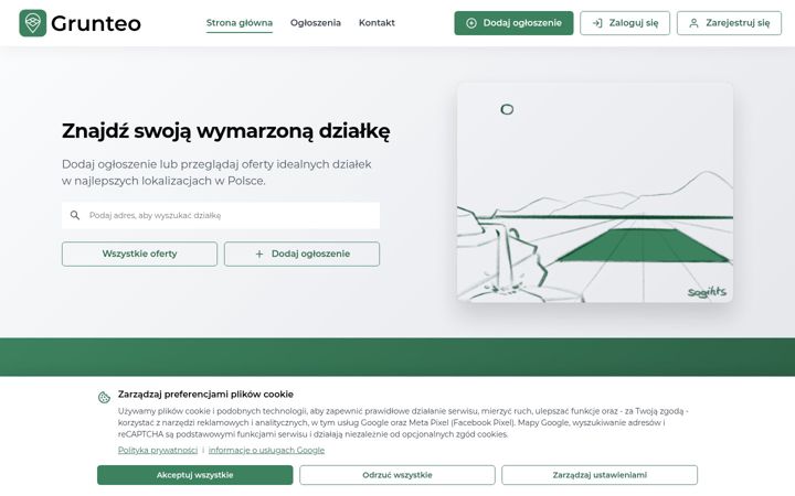 Screenshot of grunteo.pl