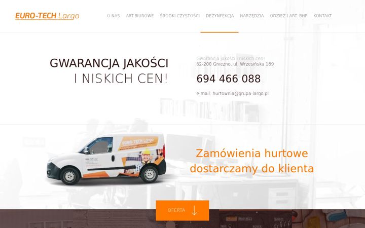 Screenshot of grupa-largo.pl