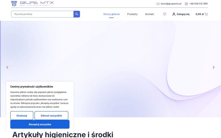 Screenshot of grupa-mtx.pl