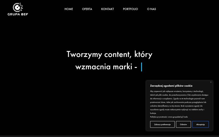 Screenshot of grupabef.pl