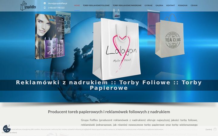 Screenshot of grupafolflex.pl