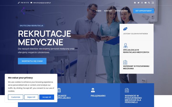 Screenshot of grupajtk.pl