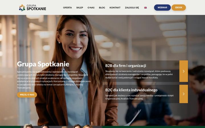 Screenshot of grupaspotkanie.pl